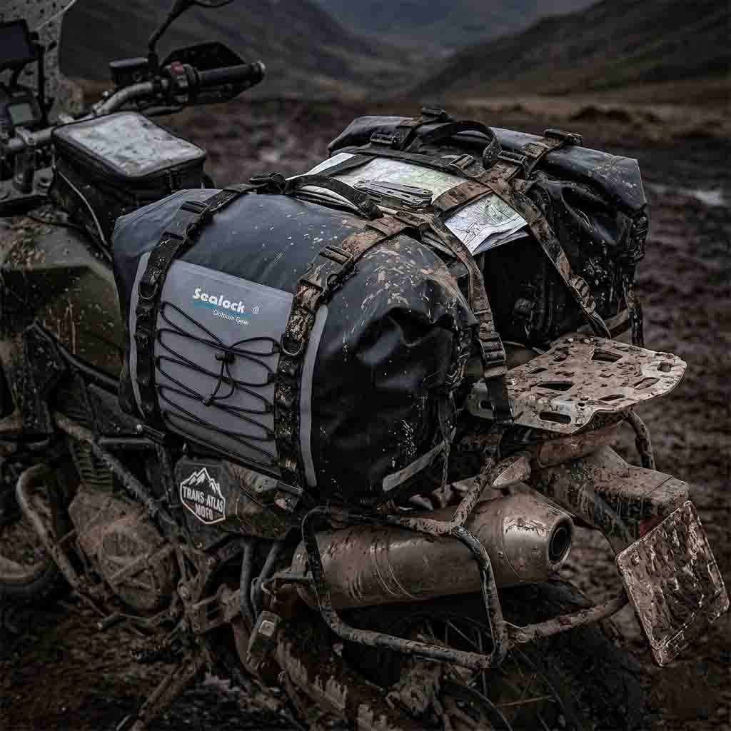 Beg Motosikal Kalis Air Terbaik: ADV Packaging & Strap-Down Physics