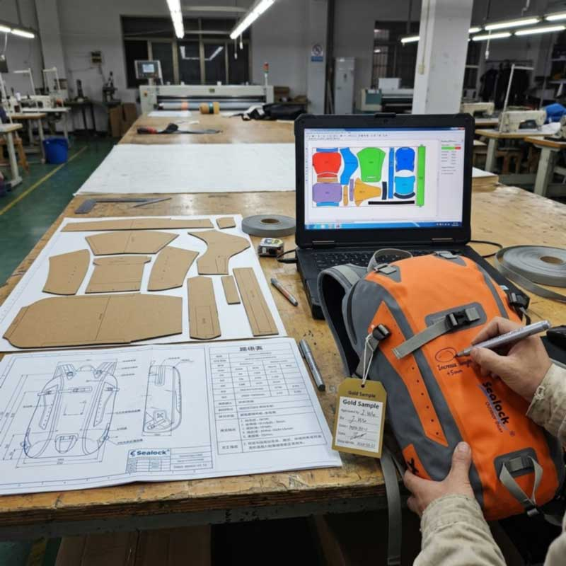 Proses Pengeluaran Backpack Kalis Air Dijelaskan