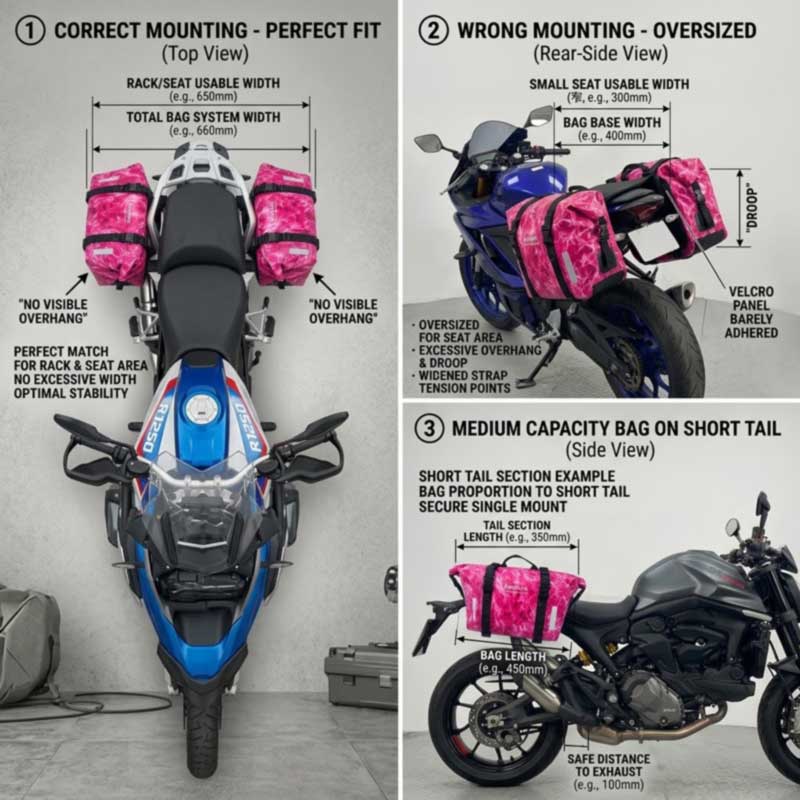 Pengeluar Beg Ekor Motosikal untuk Projek OEM