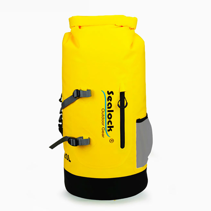 Beg galas kalis air 20L / 28L Roll Atas dengan Poket Kalis Air Depan