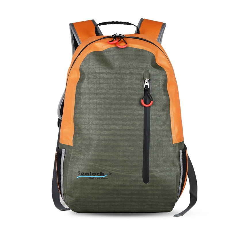 22L Waterproof TPU Urban Backpack dengan Zip Kalis Air