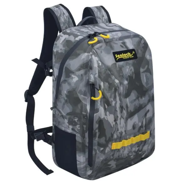 Beg galas kalis air 25L dengan Zip Kedap Udara Dwi-Gelangsar (IPX7)