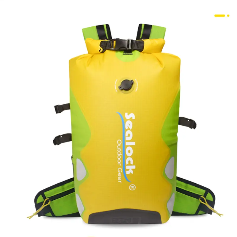 Beg galas kalis air 35L Roll Top untuk Mendaki dan Berkayak