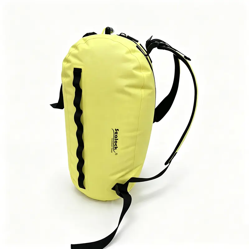 SL-C610 50L Beg Sandang Terapung Kalis Air Dikimpal dengan Zip Kedap Udara, IPX7