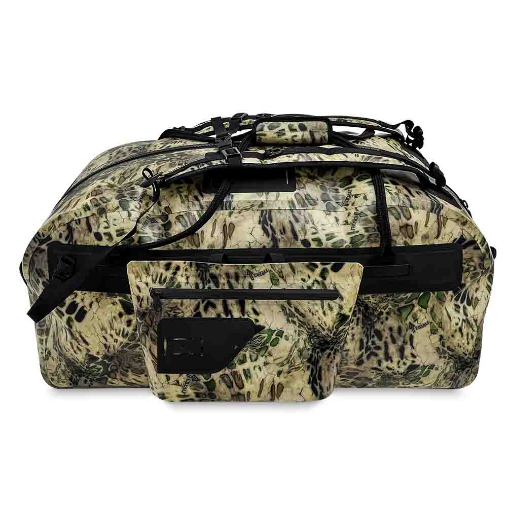 Beg Sandang Camo Kalis Air dengan Beg Depan Boleh Tanggal (IPX6)